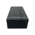 Черная квадратная ящик с электроникой алюминий